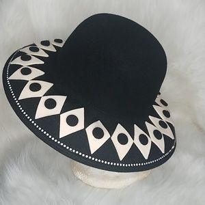 Whittall and Shon Wool + Rhinestone Hat